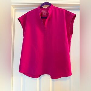 Figs Pink Women's Rafaela Scrub Top